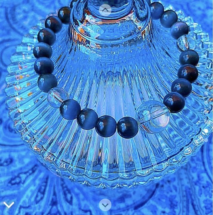 金運爆上げ　この色目他ありません！6mmカイヤナイト 主玉1.3cm水晶　お念珠 Amazon.co.jp: 金運爆上げ この色目他ありません！6mmカイヤ